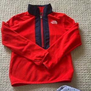 North Face fleece sweatshirt